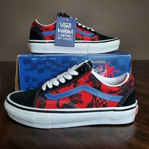 Vans Skate Old Skool Krooked by Natas Men Size 4.5, equivalent to Women Size 6